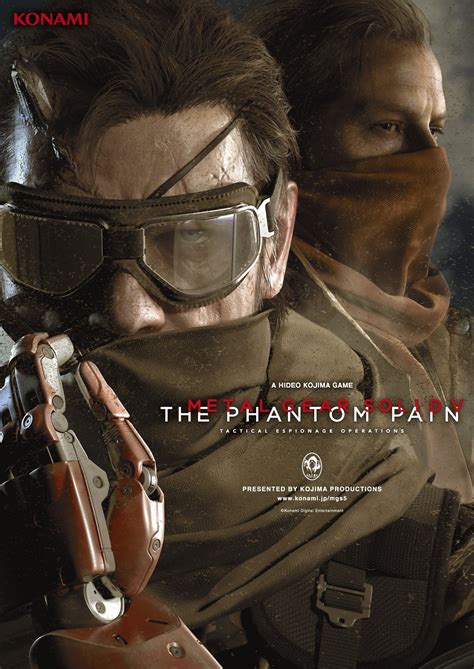 metal gear phantom pain posters